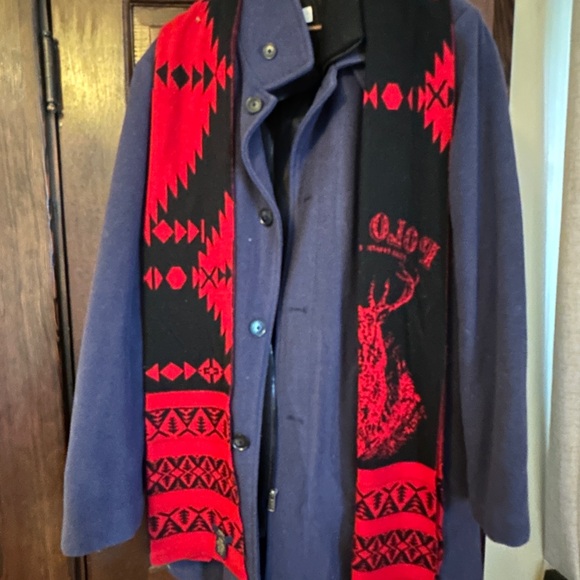 Polo by Ralph Lauren Red and Black Knit Sweater - Picture 1 of 4